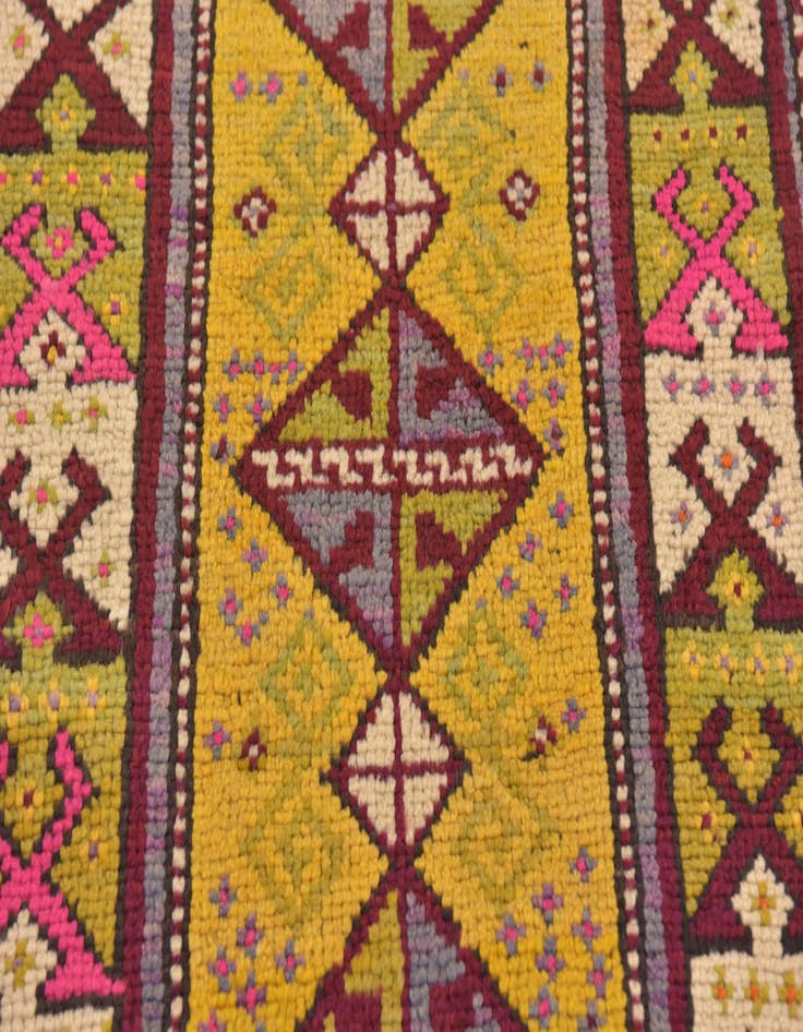 Detail image of  2' 10 x 4' 5  Hand Knotted Anatolian Wool Rug