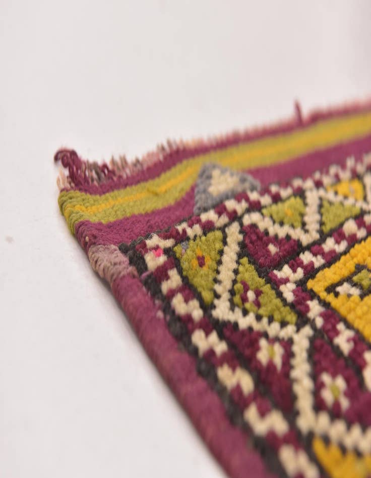 Detail image of  2' 10 x 4' 5  Hand Knotted Anatolian Wool Rug