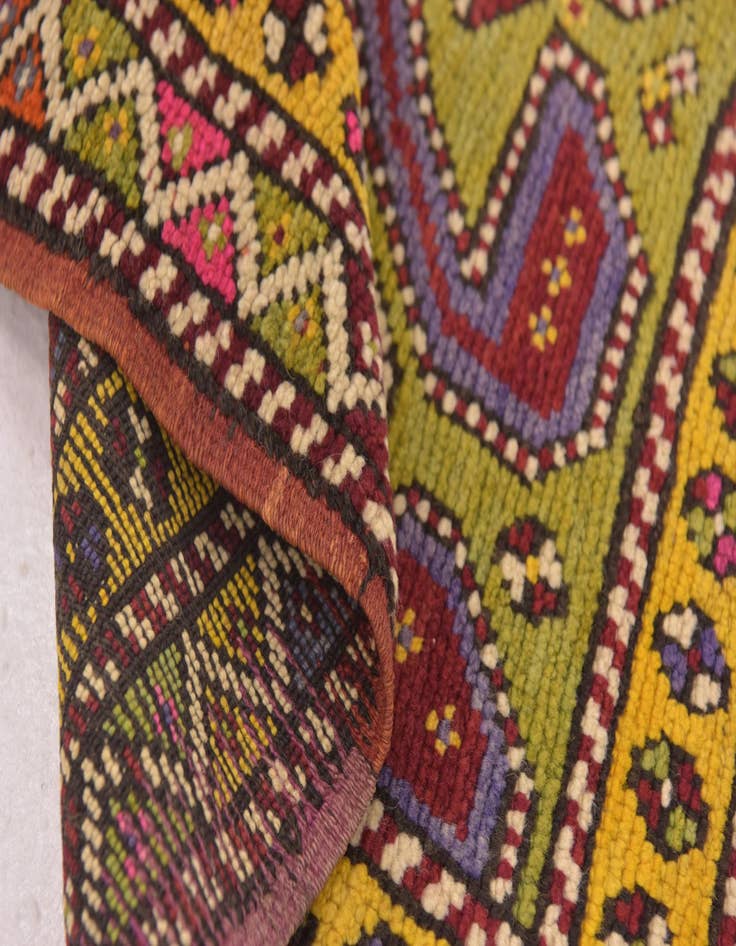 Detail image of  2' 10 x 4' 5  Hand Knotted Anatolian Wool Rug