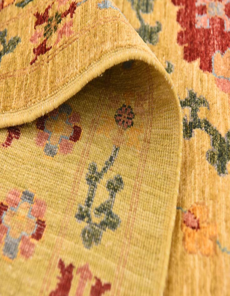 Detail image of  6' 8 x 9' 11  Hand Knotted Ariana Ziegler Oriental Rug