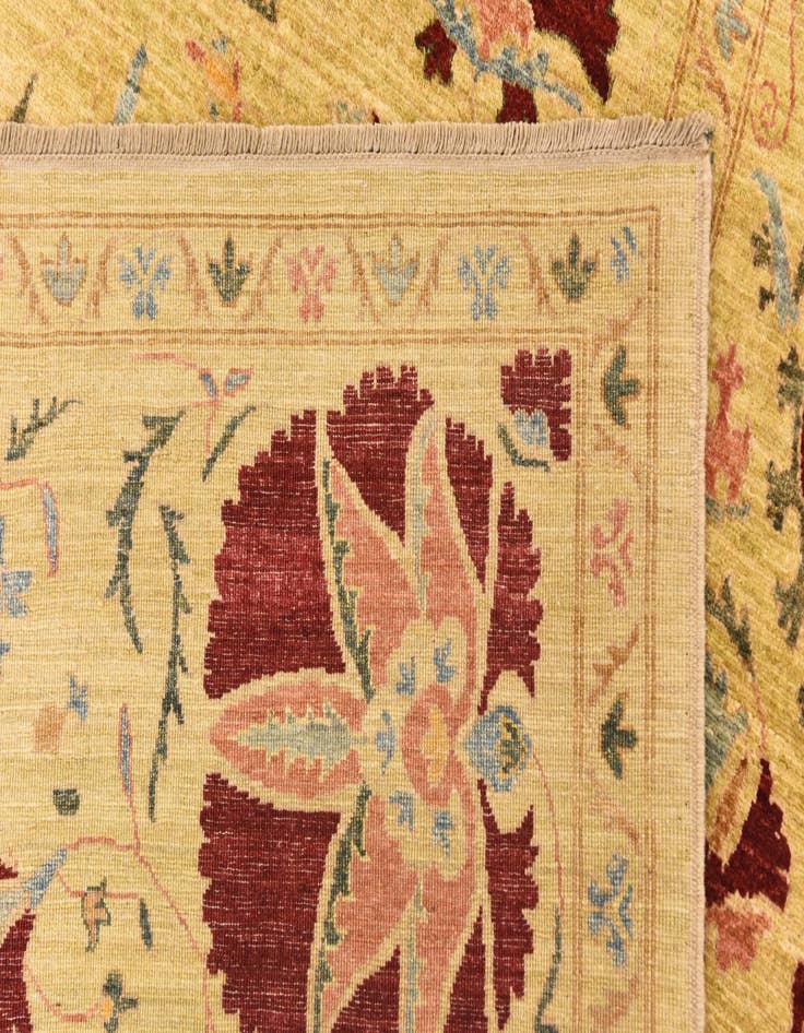 Detail image of  6' 6 x 9' 6  Hand Knotted Ariana Ziegler Oriental Rug