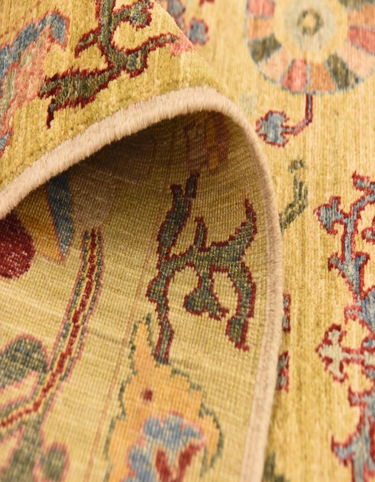 Detail image of  6' 9 x 10' 4  Hand Knotted Ariana Ziegler Oriental Rug