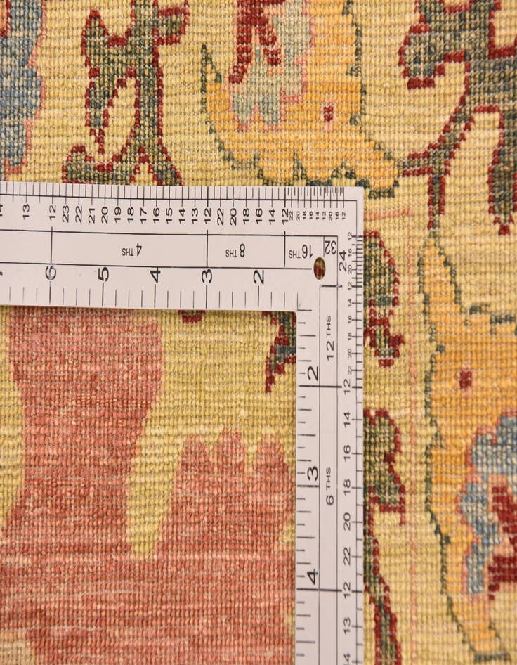 Detail image of  6' 9 x 10' 4  Hand Knotted Ariana Ziegler Oriental Rug