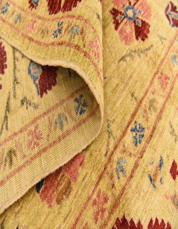 Detail image of  6' x 7' 9  Hand Knotted Ariana Ziegler Oriental Rug