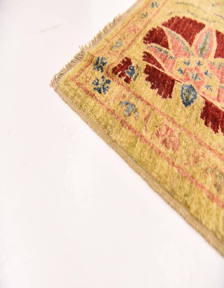 Detail image of  6' x 7' 9  Hand Knotted Ariana Ziegler Oriental Rug