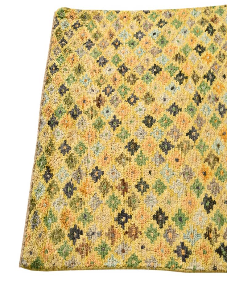 Detail image of  3' 1 x 5' 4  Hand Knotted Balouch Wool Rug