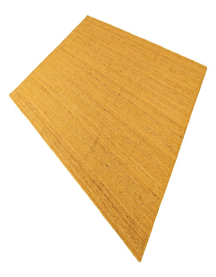 Detail image of  6' x 8'  Hand Braided Jute Rug