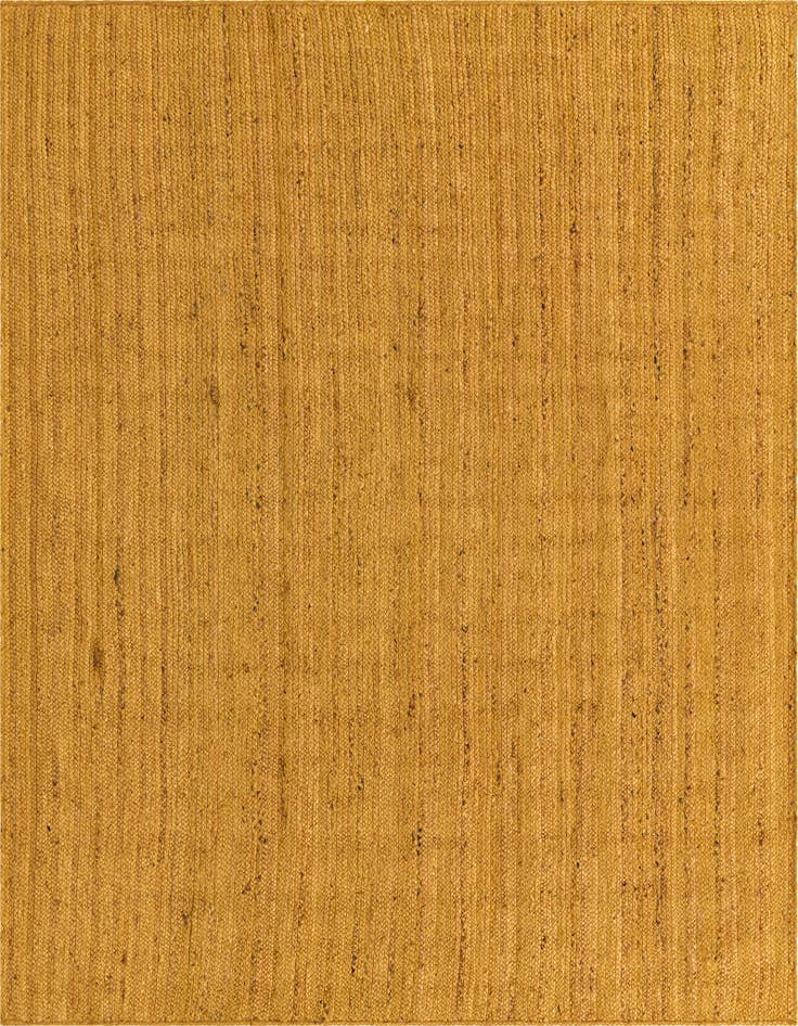 Detail image of  8' x 10'  Hand Braided Jute Rug