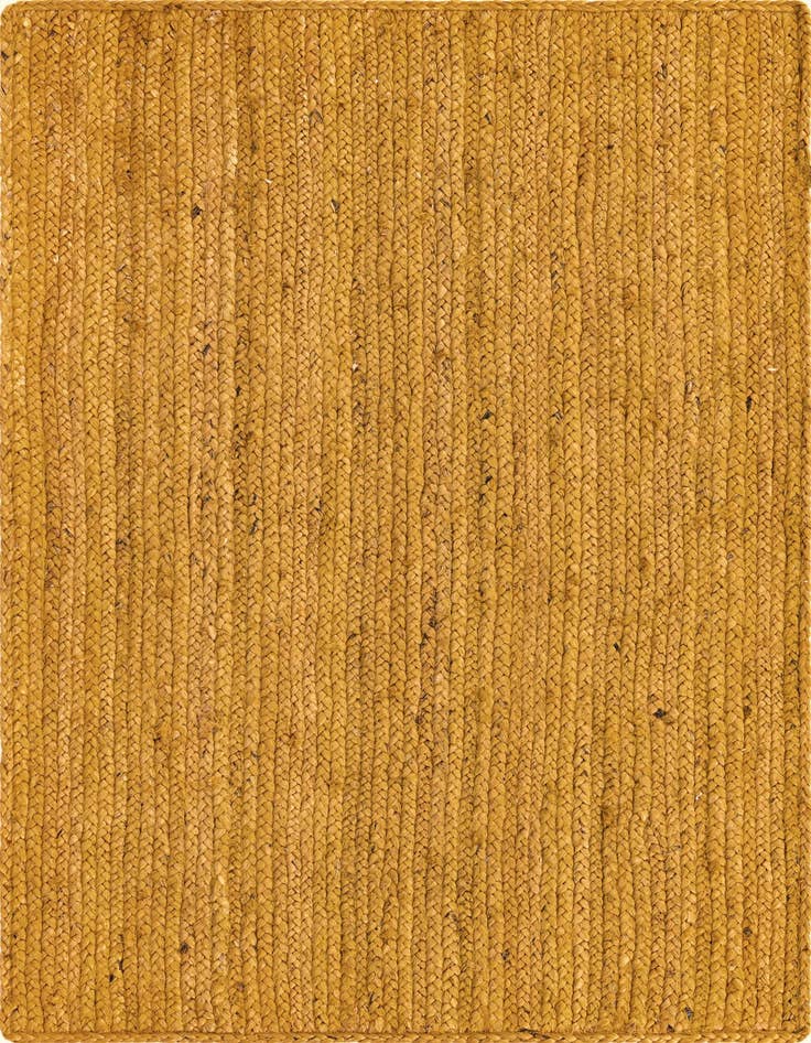 Detail image of  3' 3 x 5' 1  Hand Braided Jute Rug