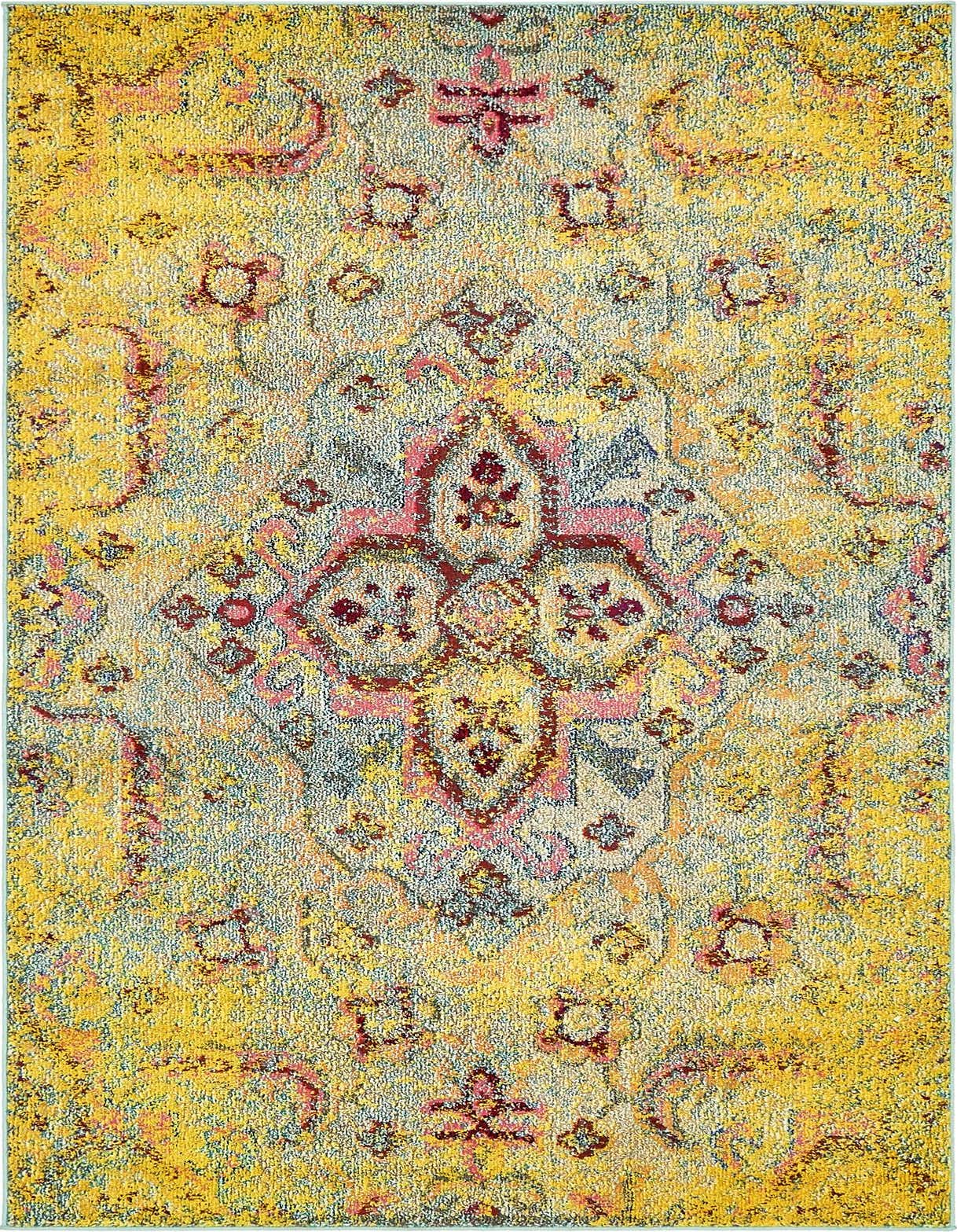 Primary image  5' x 8'  Washable Carnevale Rug