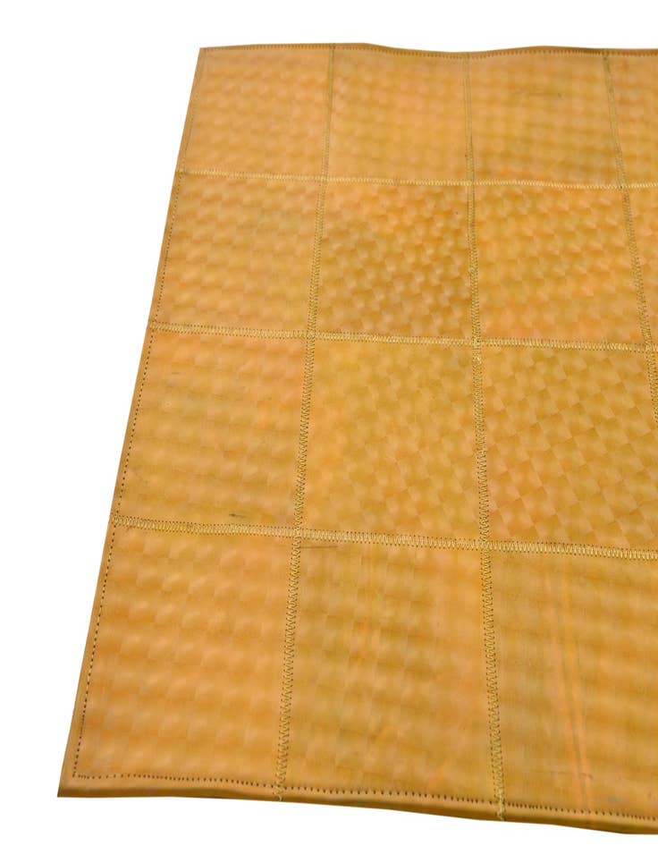 Detail image of  2' x 3' Cowhide Leather Rug