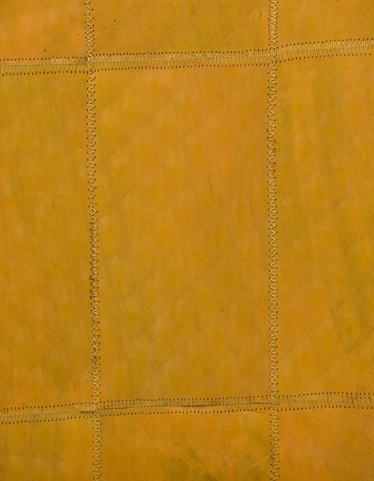 Detail image of  2' x 3' Cowhide Leather Rug