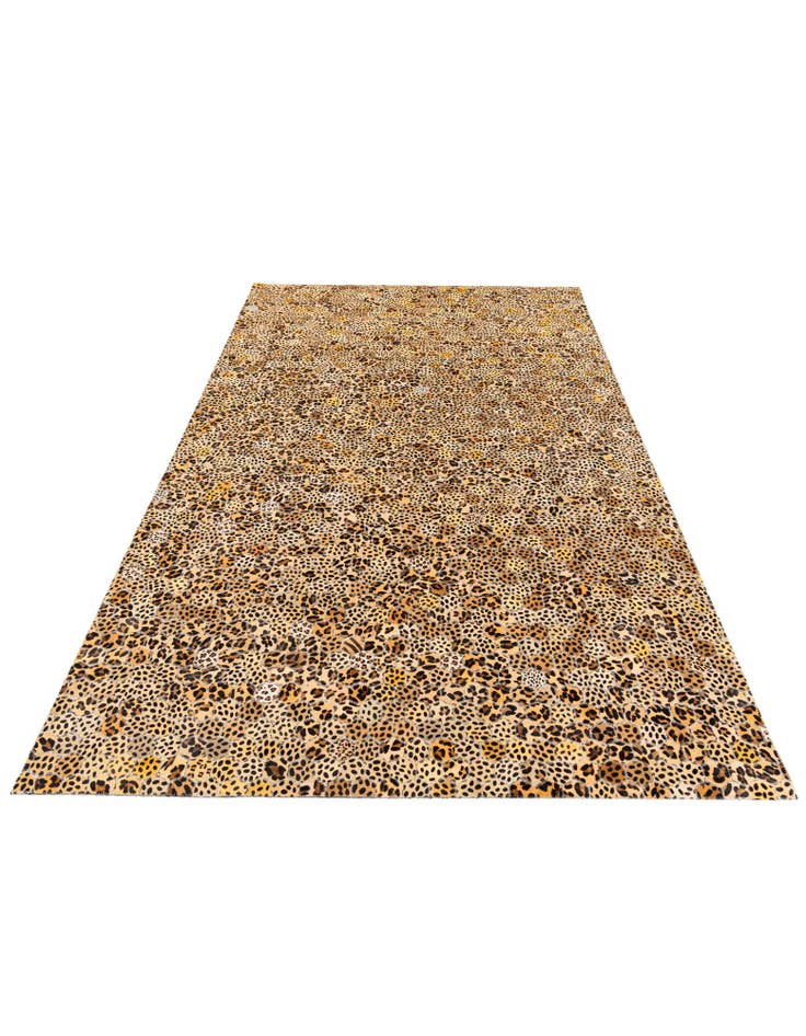 Detail image of  5' x 7' 11 Cowhide Stocks Rug