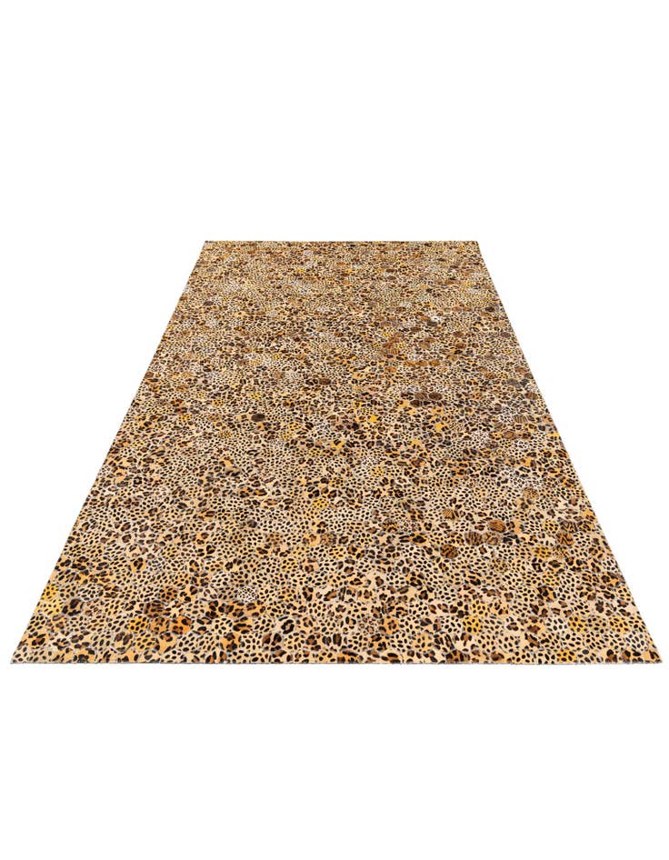 Detail image of  5' x 8' Cowhide Stocks Rug