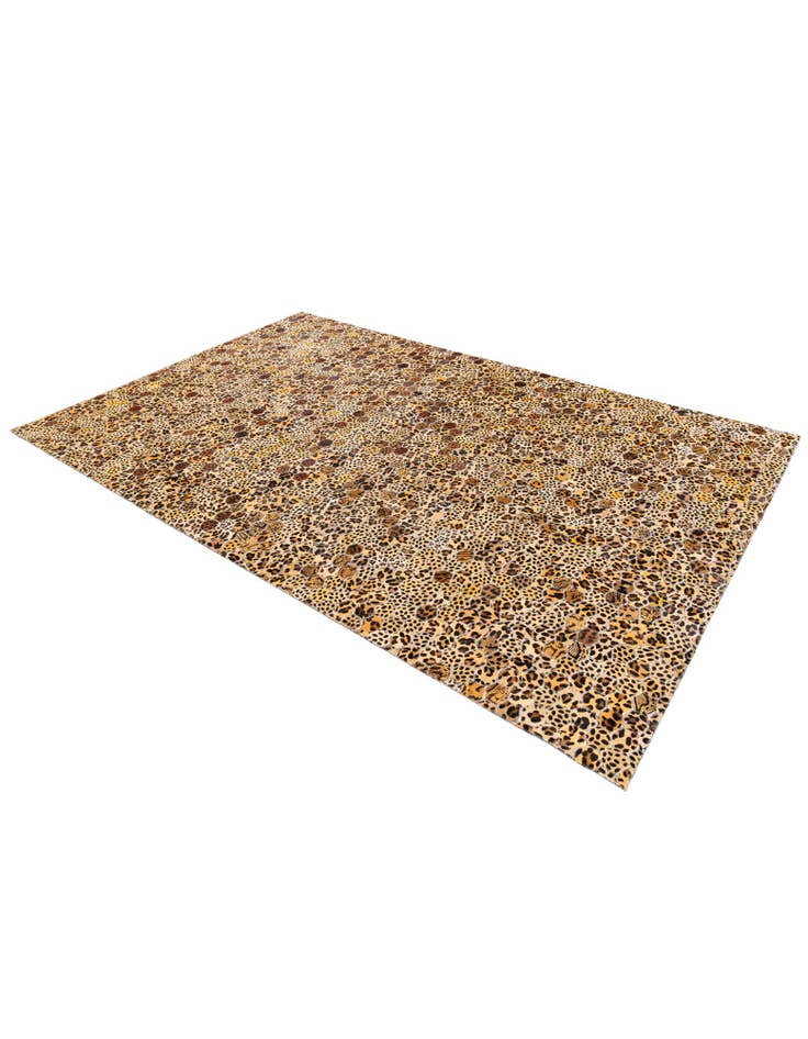 Detail image of  5' x 7' 11 Cowhide Stocks Rug