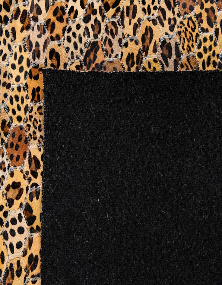 Detail image of  5' x 7' 11 Cowhide Stocks Rug