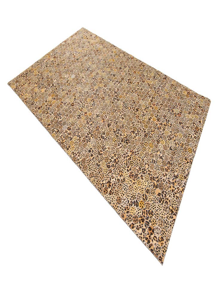 Detail image of  5' x 7' 10 Cowhide Stocks Rug