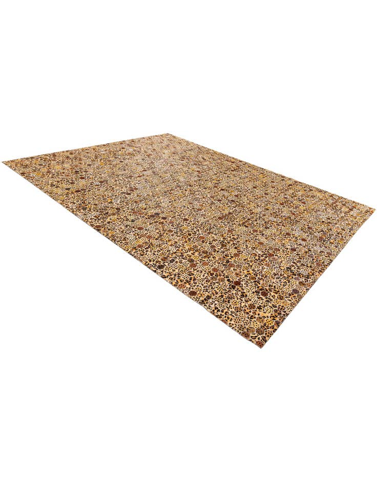 Detail image of  7' 11 x 10' 1 Cowhide Stocks Rug