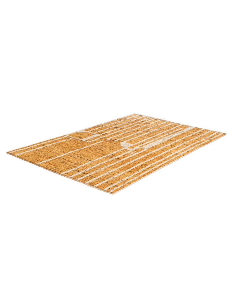 Detail image of  4' 11 x 7' 9  Hand Knotted Darya Wool Rug