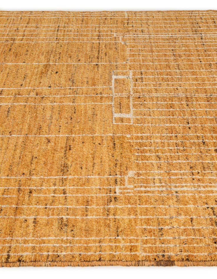 Detail image of  5' 7 x 8' 3  Hand Knotted Darya Wool Rug