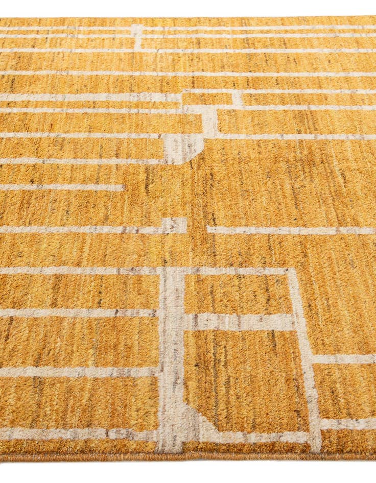 Detail image of  5' 11 x 7' 9  Hand Knotted Darya Wool Rug