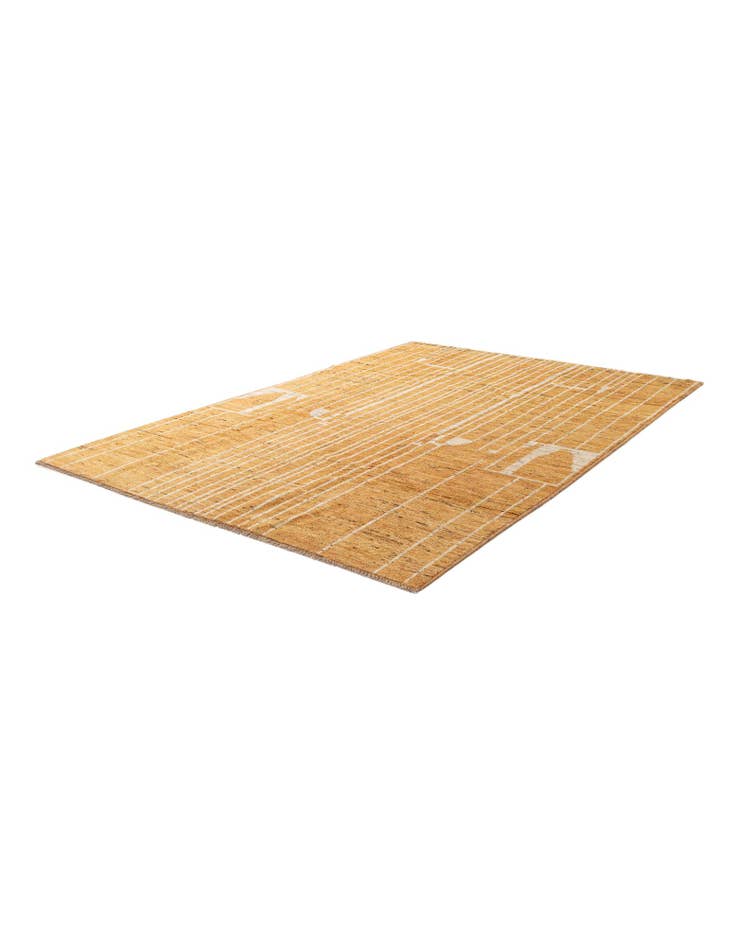 Detail image of  6' 8 x 9' 10  Hand Knotted Darya Wool Rug