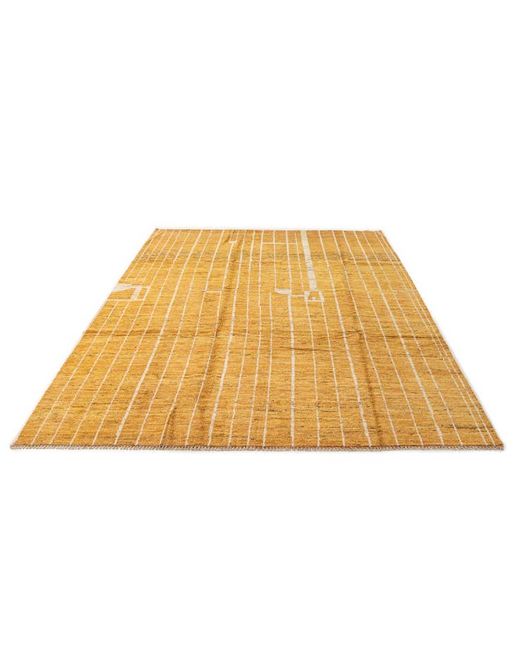 Detail image of  6' 8 x 9' 9  Hand Knotted Darya Wool Rug