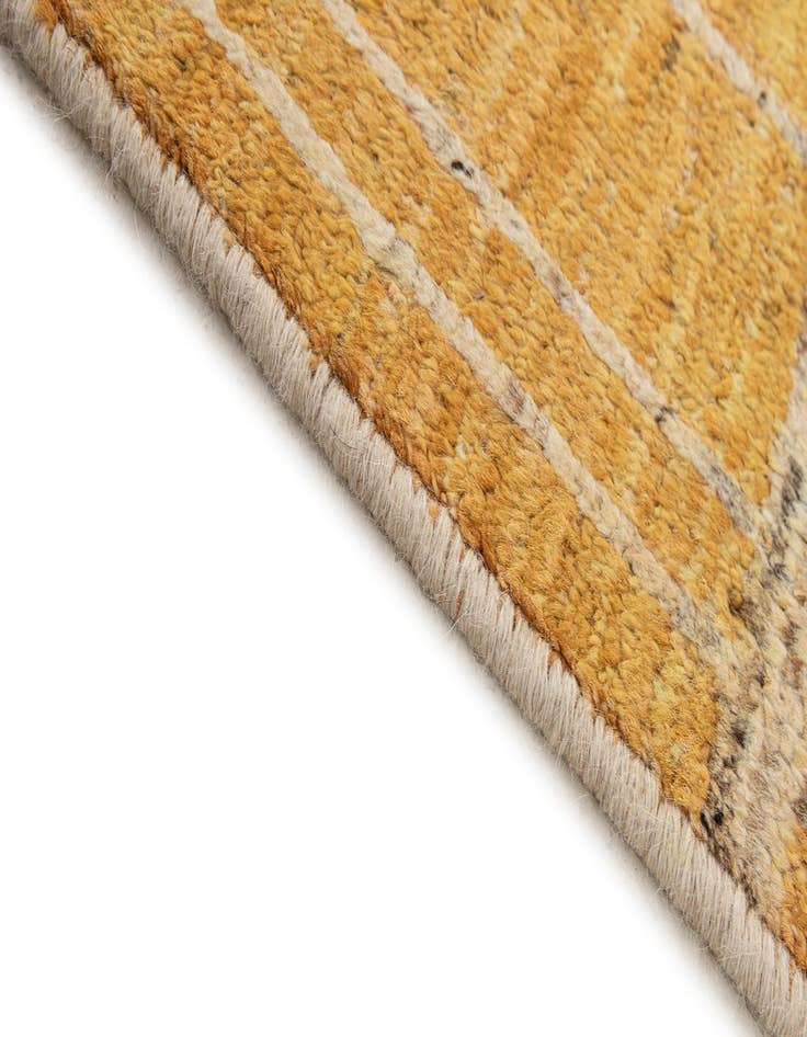 Detail image of  6' 8 x 9' 9  Hand Knotted Darya Wool Rug