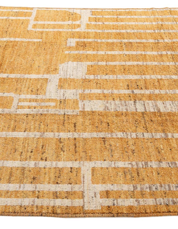 Detail image of  6' 9 x 9' 7  Hand Knotted Darya Wool Rug