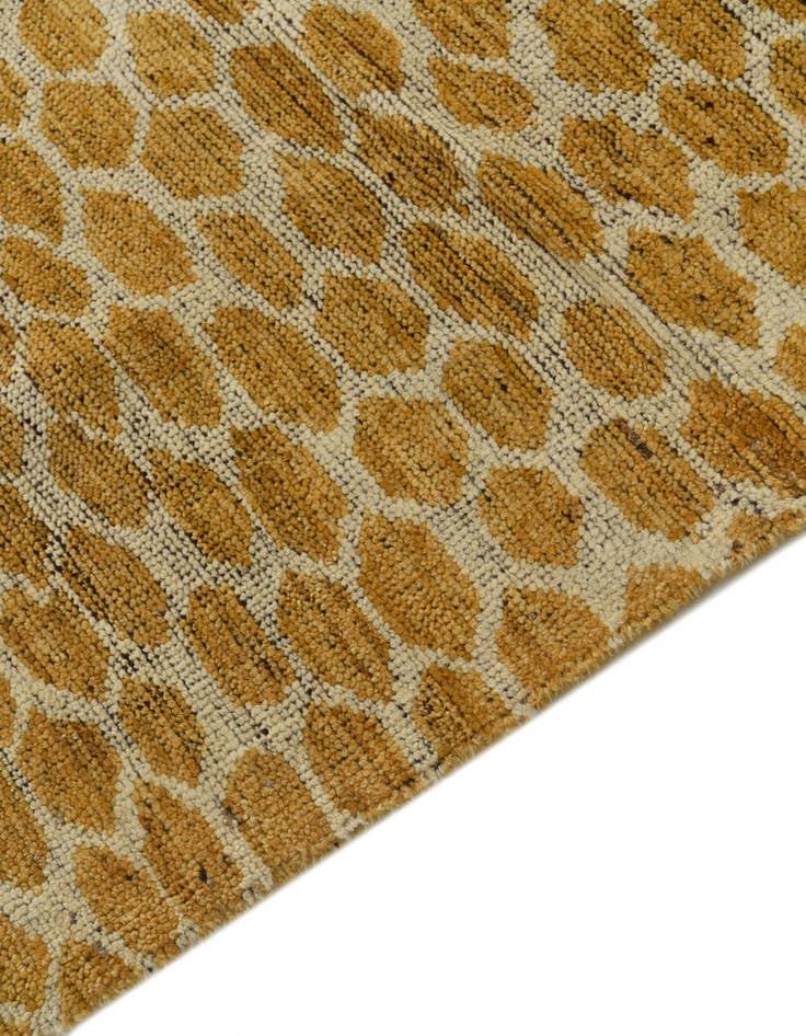 Detail image of  6' 1 x 9'  Hand Knotted Darya Wool Rug