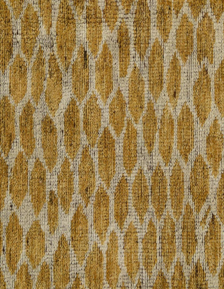 Detail image of  6' 1 x 9'  Hand Knotted Darya Wool Rug