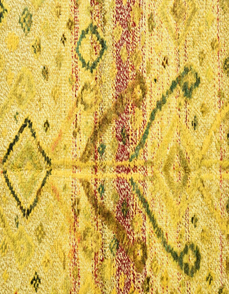 Detail image of  5' 4 x 8' 4  Hand Knotted Darya Wool Rug