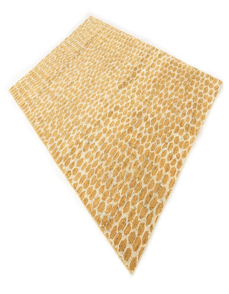 Detail image of  6' 1 x 9'  Hand Knotted Darya Wool Rug