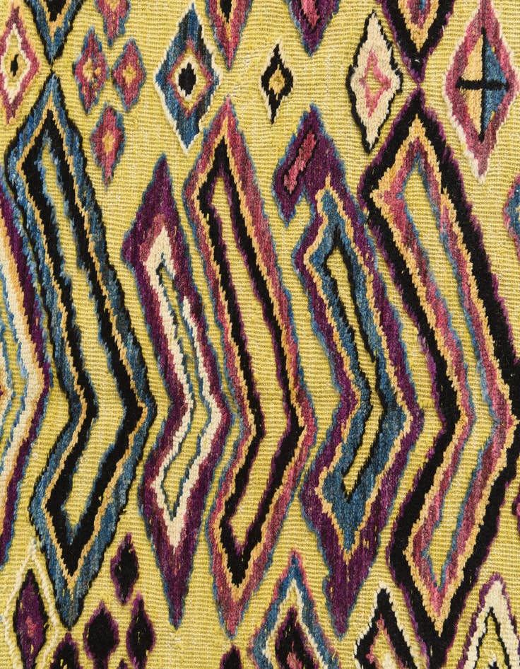 Detail image of  8' 1 x 10' 2  Hand Knotted Darya Wool Rug