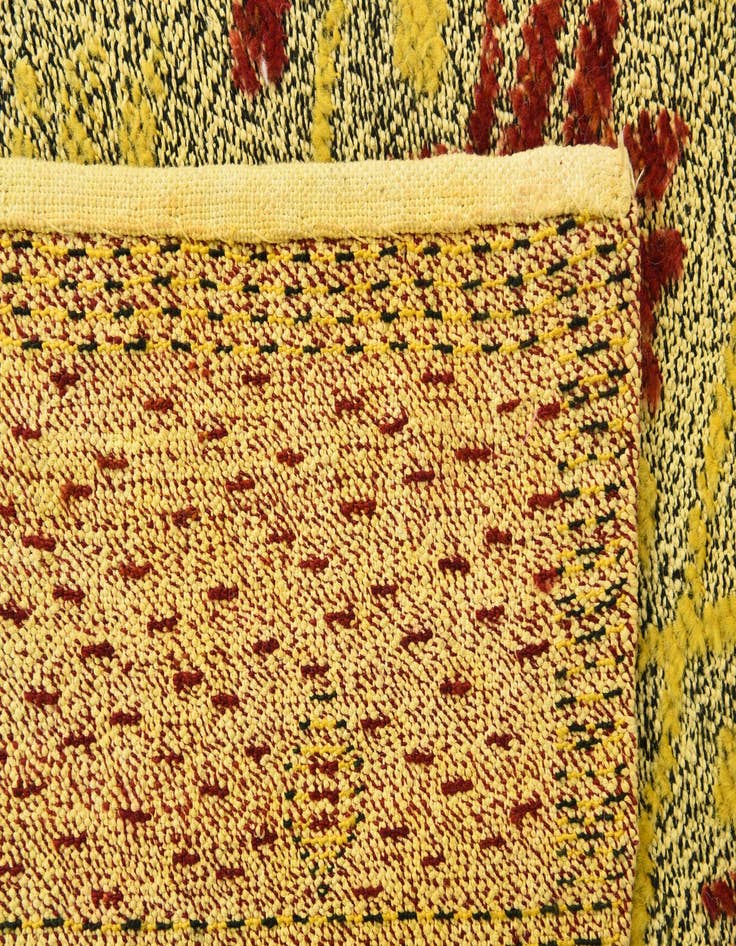 Detail image of  5' 6 x 8'  Hand Knotted Darya Wool Rug