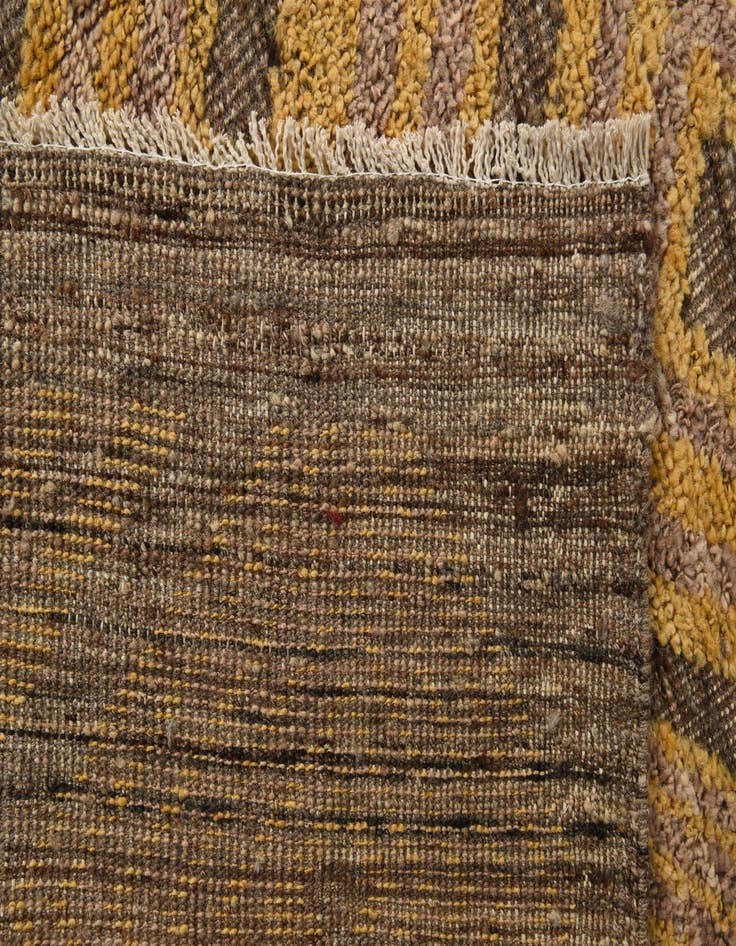 Detail image of  9' 2 x 12'  Hand Knotted Darya Wool Rug