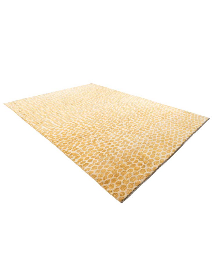 Detail image of  9' x 11' 10  Hand Knotted Darya Wool Rug