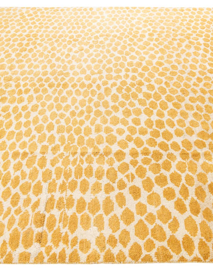 Detail image of  9' x 11' 10  Hand Knotted Darya Wool Rug