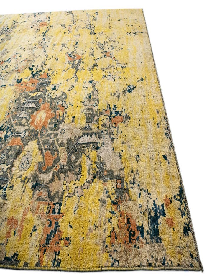 Detail image of  12' 7 x 15' 4  Hand Knotted Darya Wool Rug