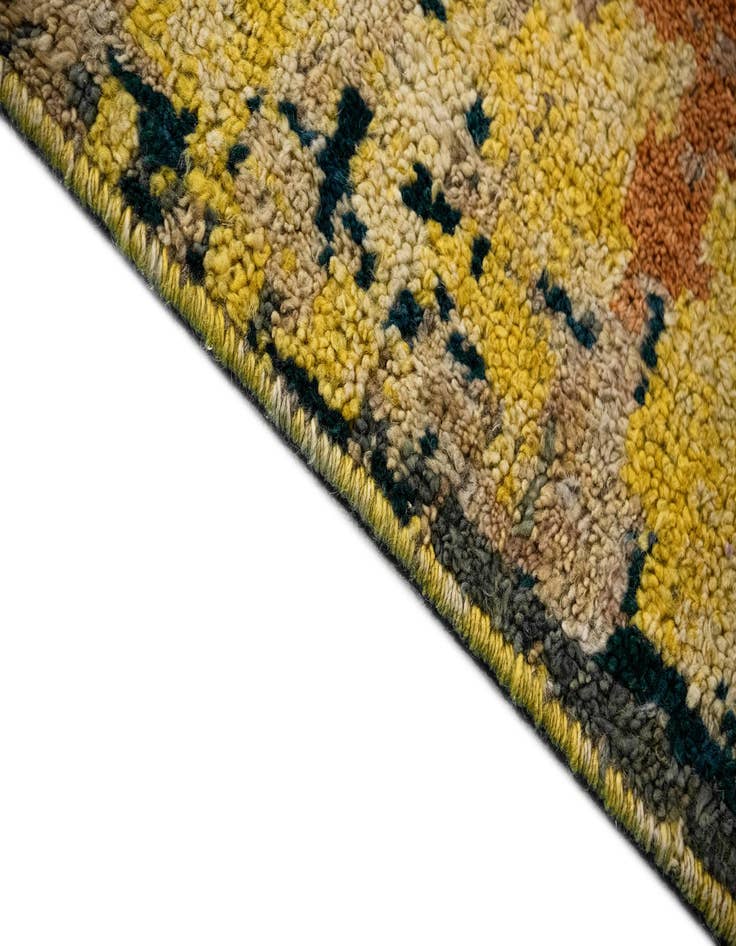 Detail image of  12' 7 x 15' 4  Hand Knotted Darya Wool Rug