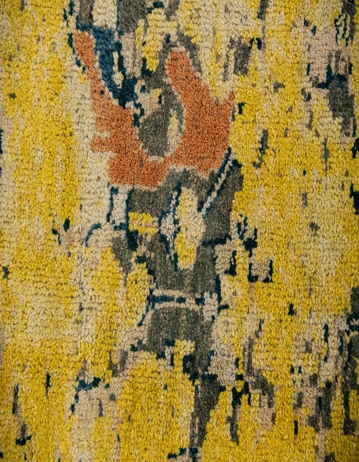 Detail image of  12' 7 x 15' 4  Hand Knotted Darya Wool Rug