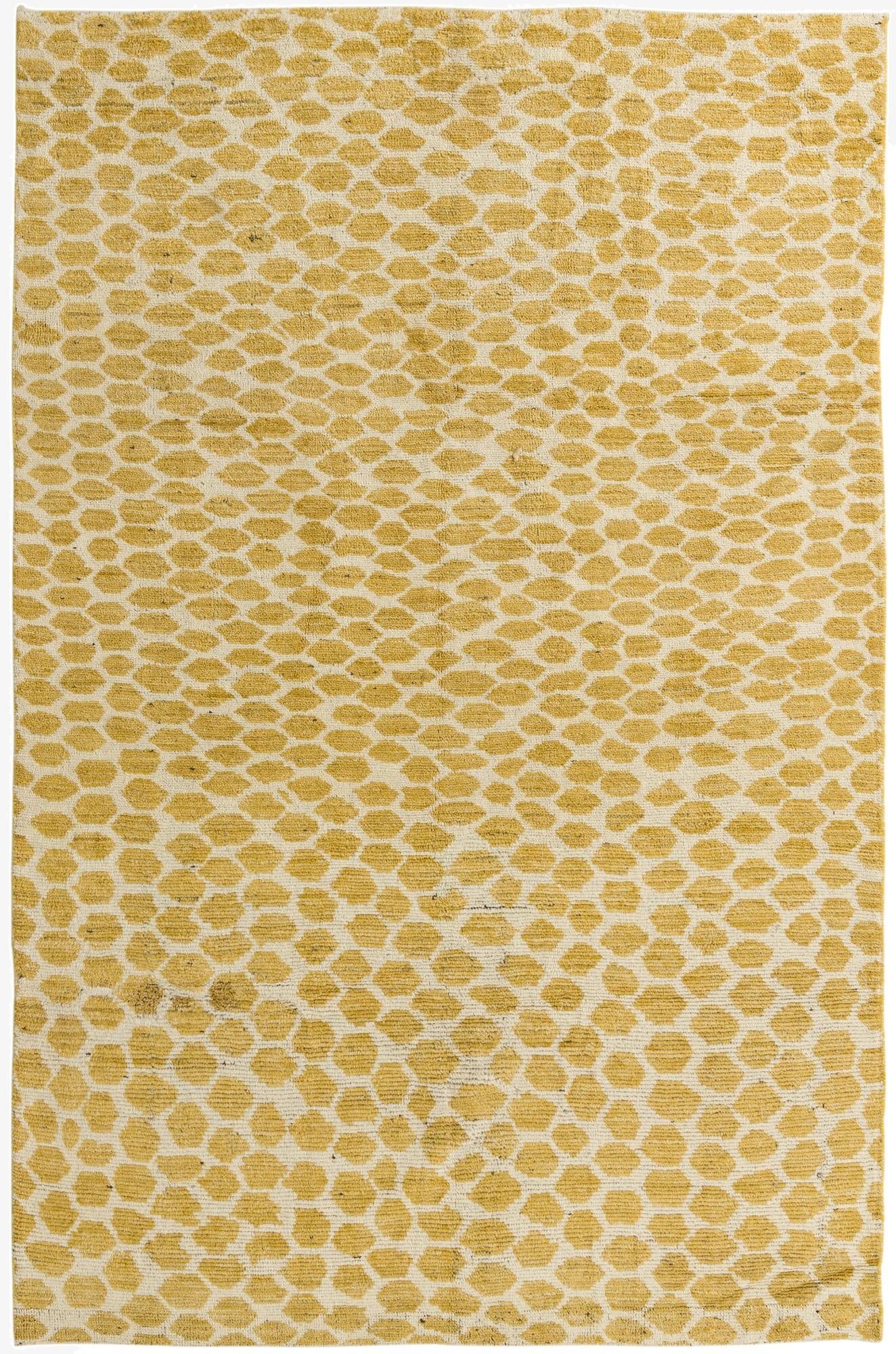  5' 9 x 8' 9  Hand Knotted Darya Wool Rug