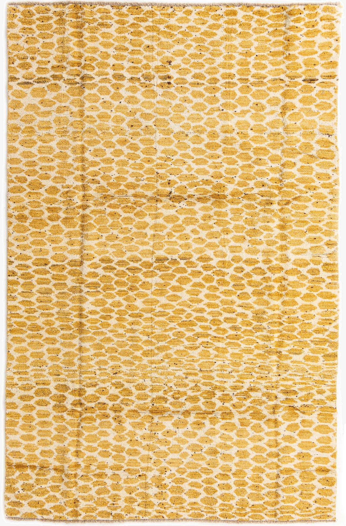  6' 2 x 9' 4  Hand Knotted Darya Wool Rug