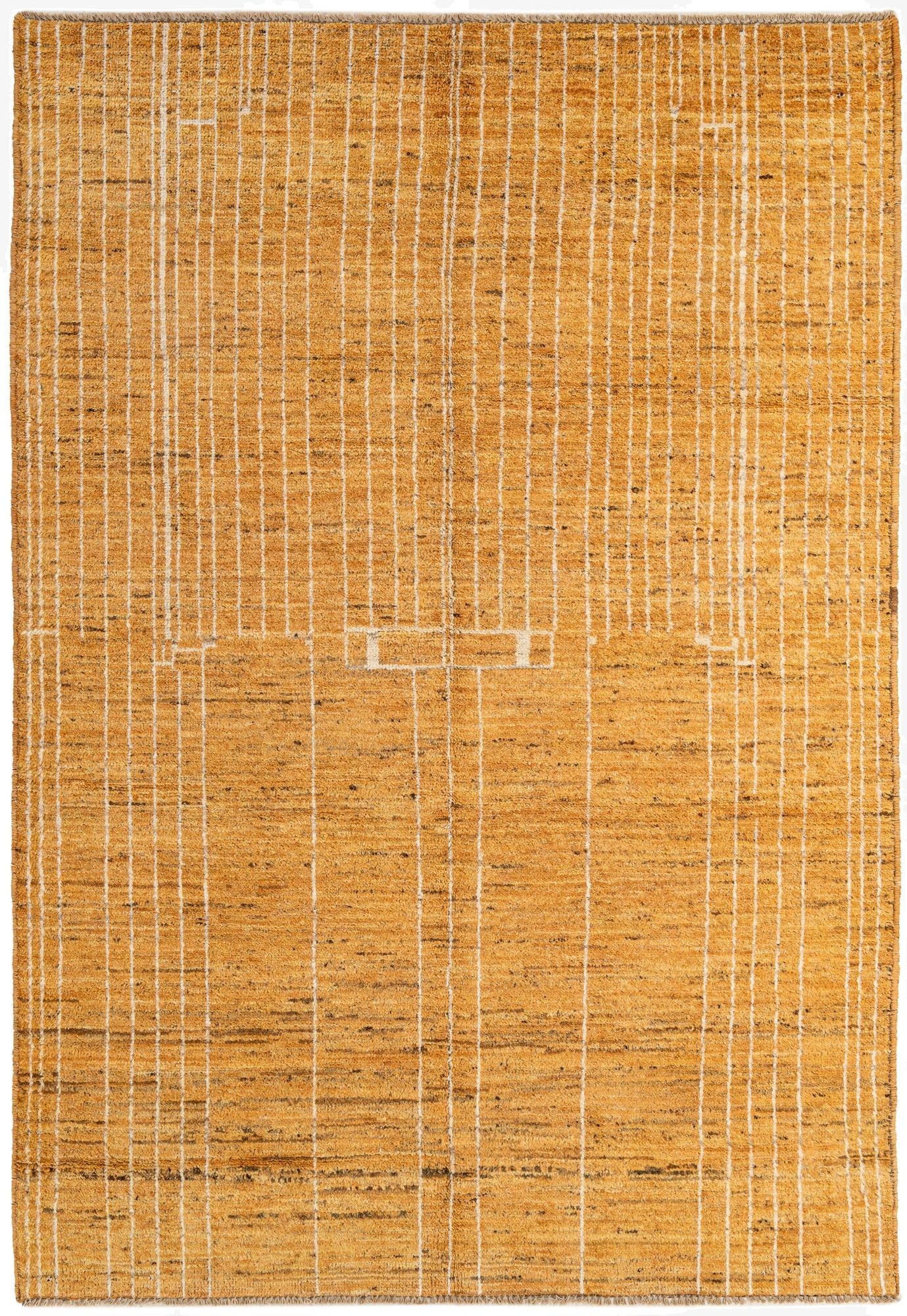  5' 7 x 8' 3  Hand Knotted Darya Wool Rug