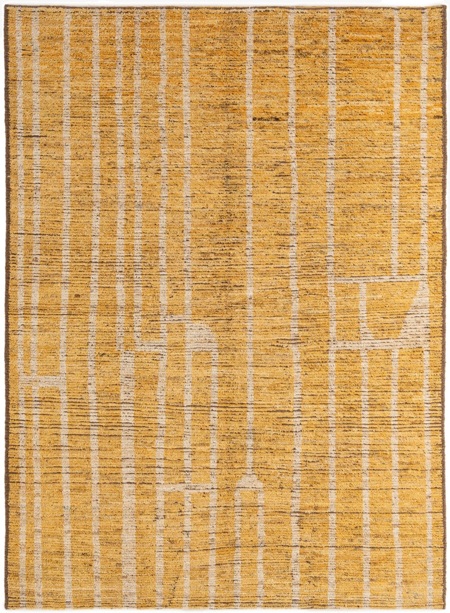  5' 6 x 7' 7  Hand Knotted Darya Wool Rug
