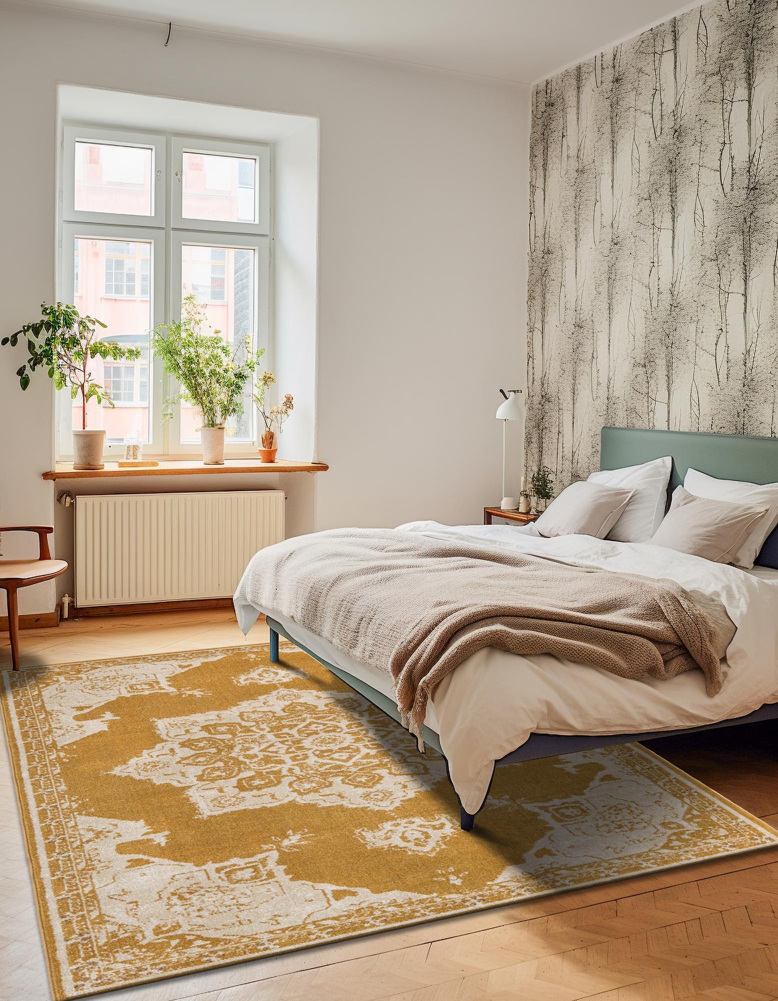 Yellow 8' x 10' Eden Rug | Rugs.com