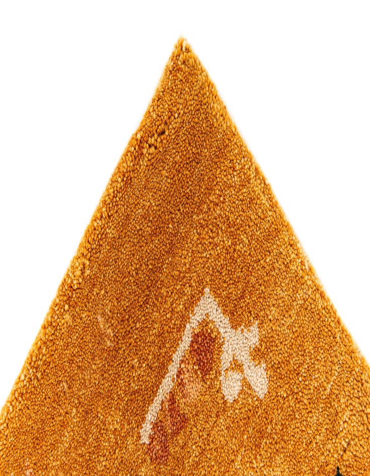 Detail image of  2' 1 x 3' Gabbeh Wool Rug