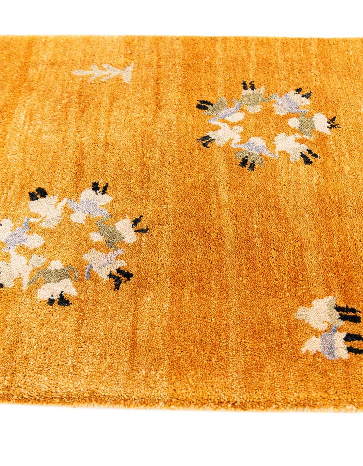 Detail image of  2' 1 x 3' Gabbeh Wool Rug