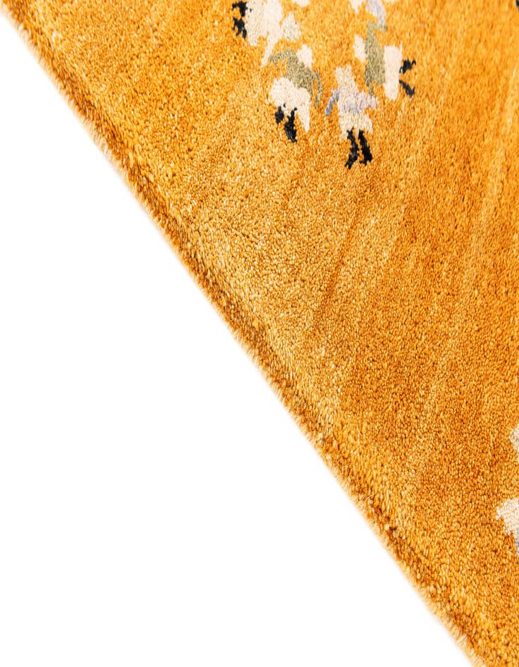 Detail image of  2' 1 x 3' Gabbeh Wool Rug