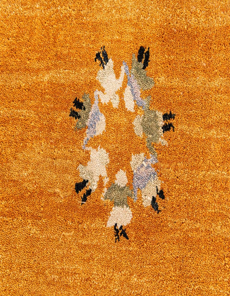 Detail image of  2' 1 x 3' Gabbeh Wool Rug